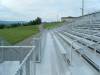 On the stands, after